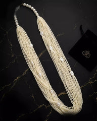 Elegant Pearl Layers Mala