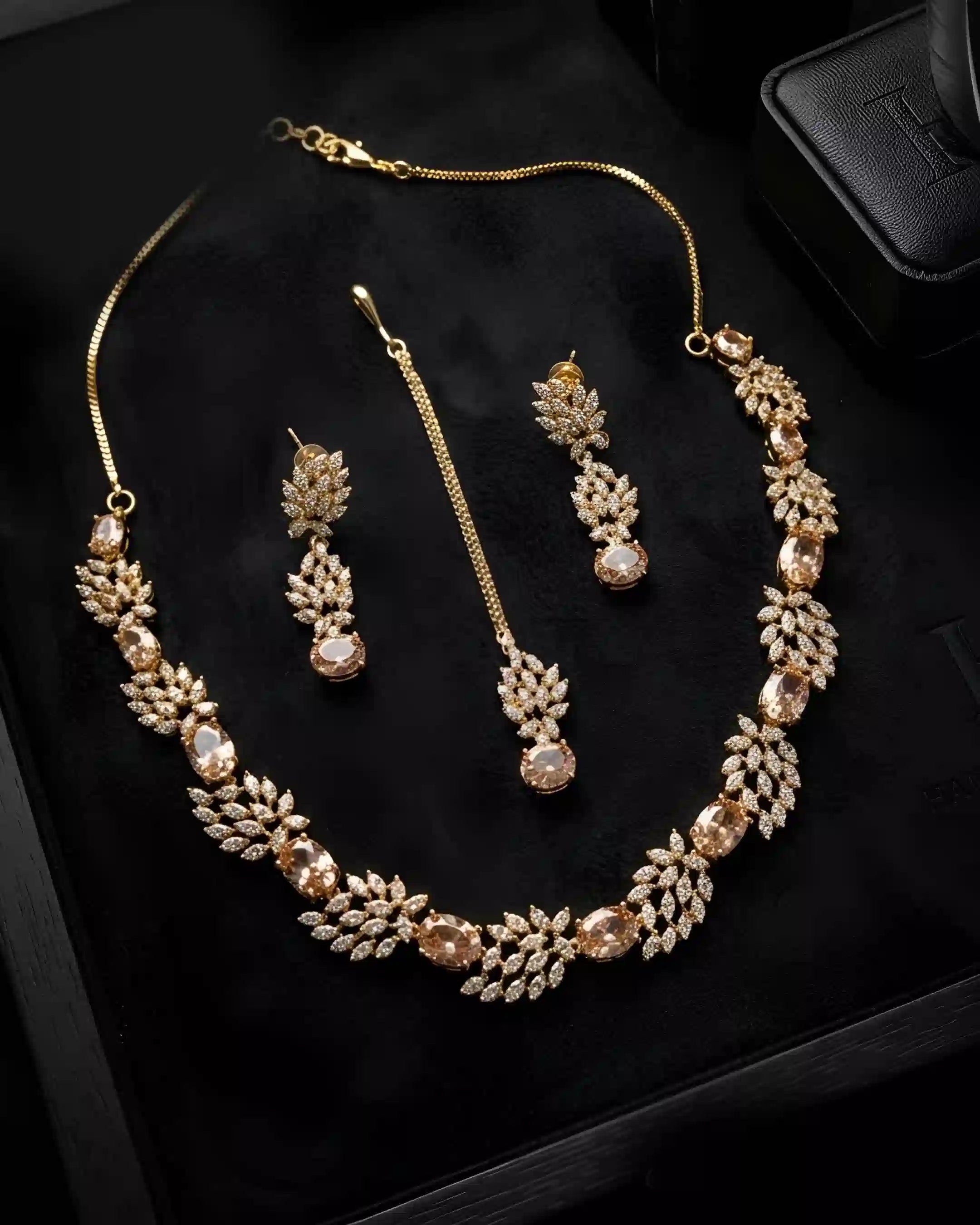 Premium American Diamond Set