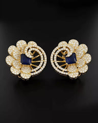 Elegant AD Stud Earrings
