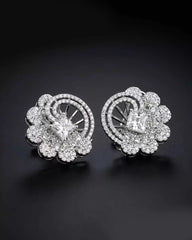 Elegant AD Stud Earrings