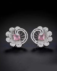 Elegant AD Stud Earrings