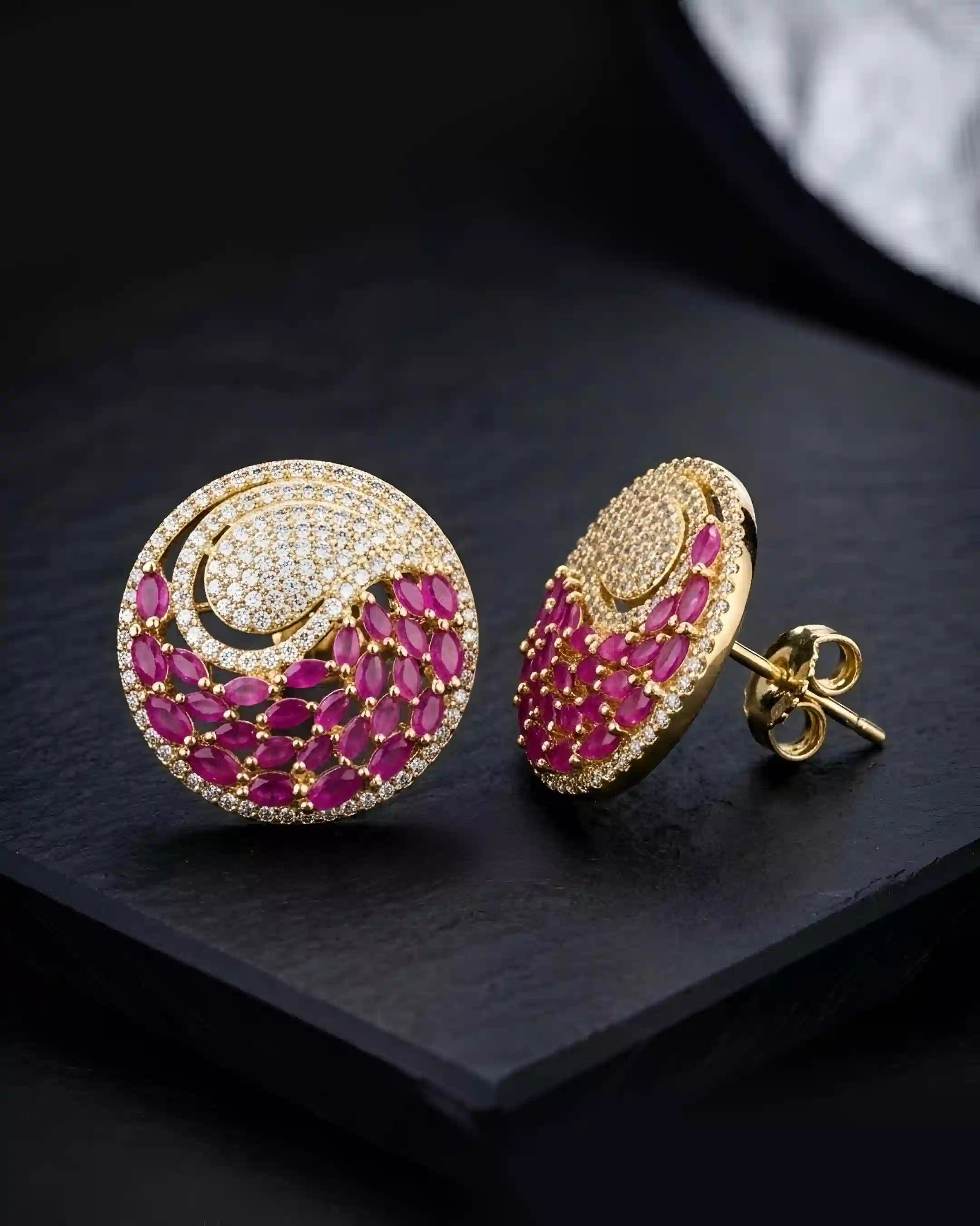 Luxury American Diamond Studs