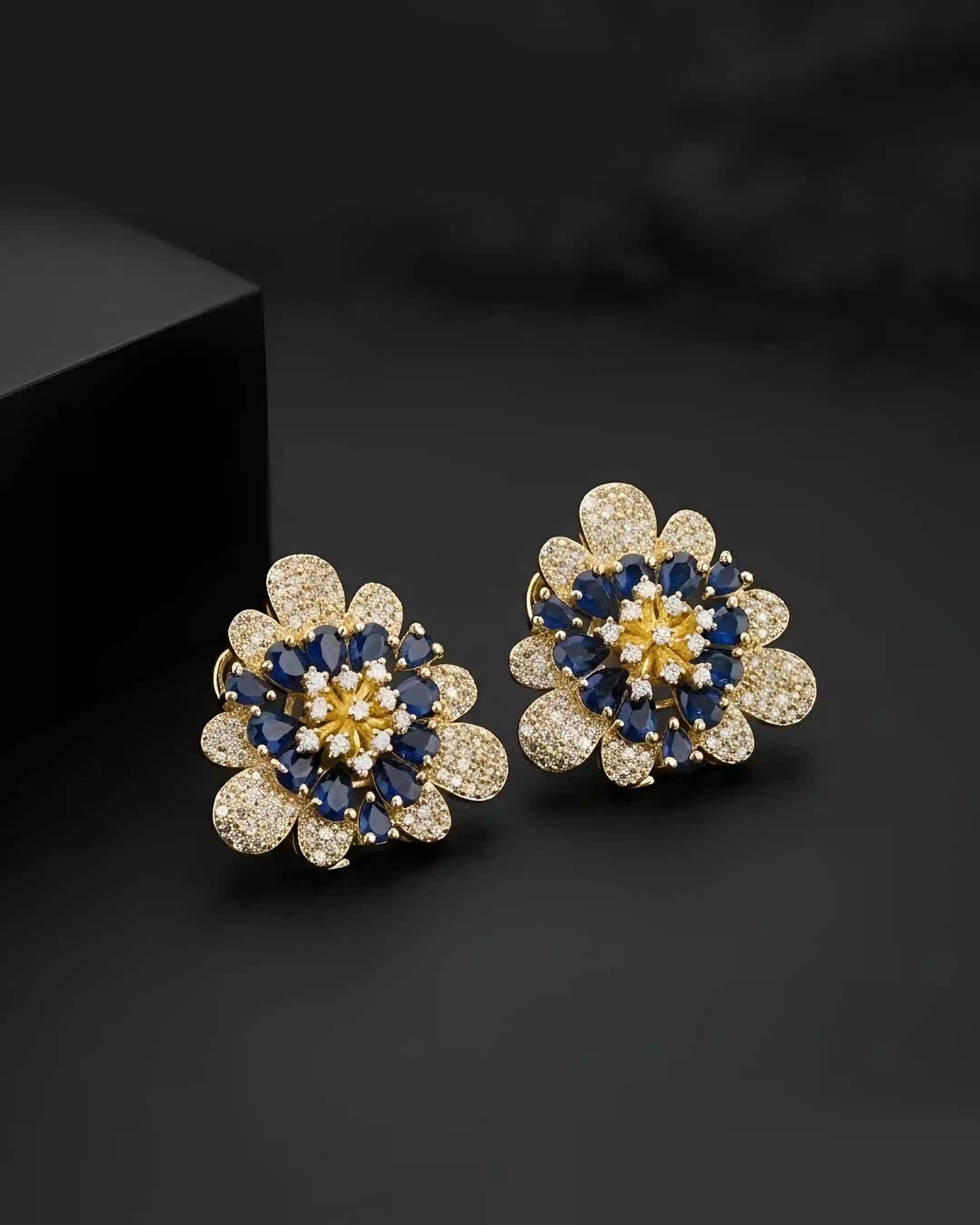 Royal AD Stud Earrings