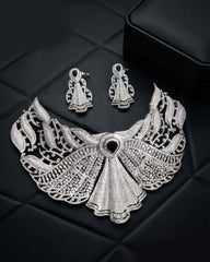Aurielle American Diamond Necklace Set