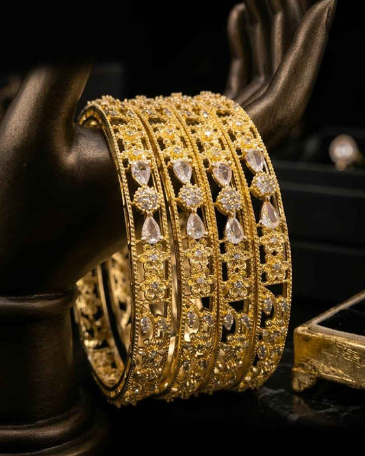 Premium AD Bangle Set
