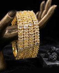 Royal Sparkle Bangle Set