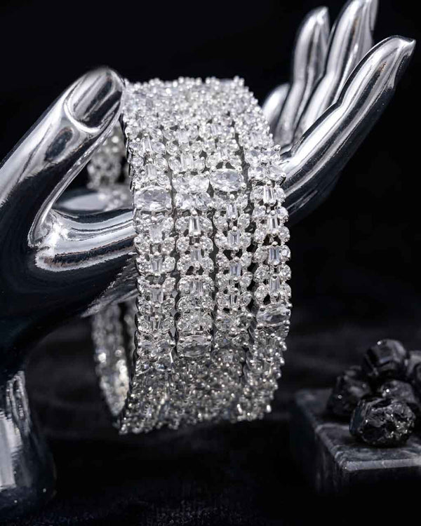 Royal Sparkle Bangle Set alternate view