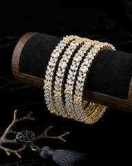 Royal Sparkle Bangle Set