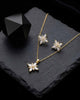 Blossom Crystal  Locket Set