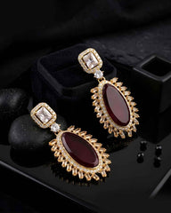 Stylish AD Casting Earrings