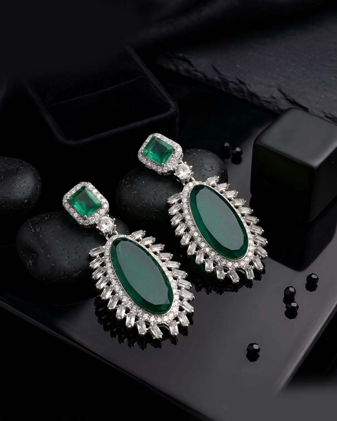 Stylish AD Casting Earrings