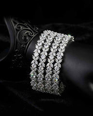 Veloura Shine AD Bangles