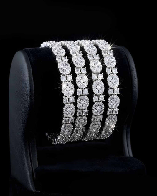 Luxe Shine AD Bangles