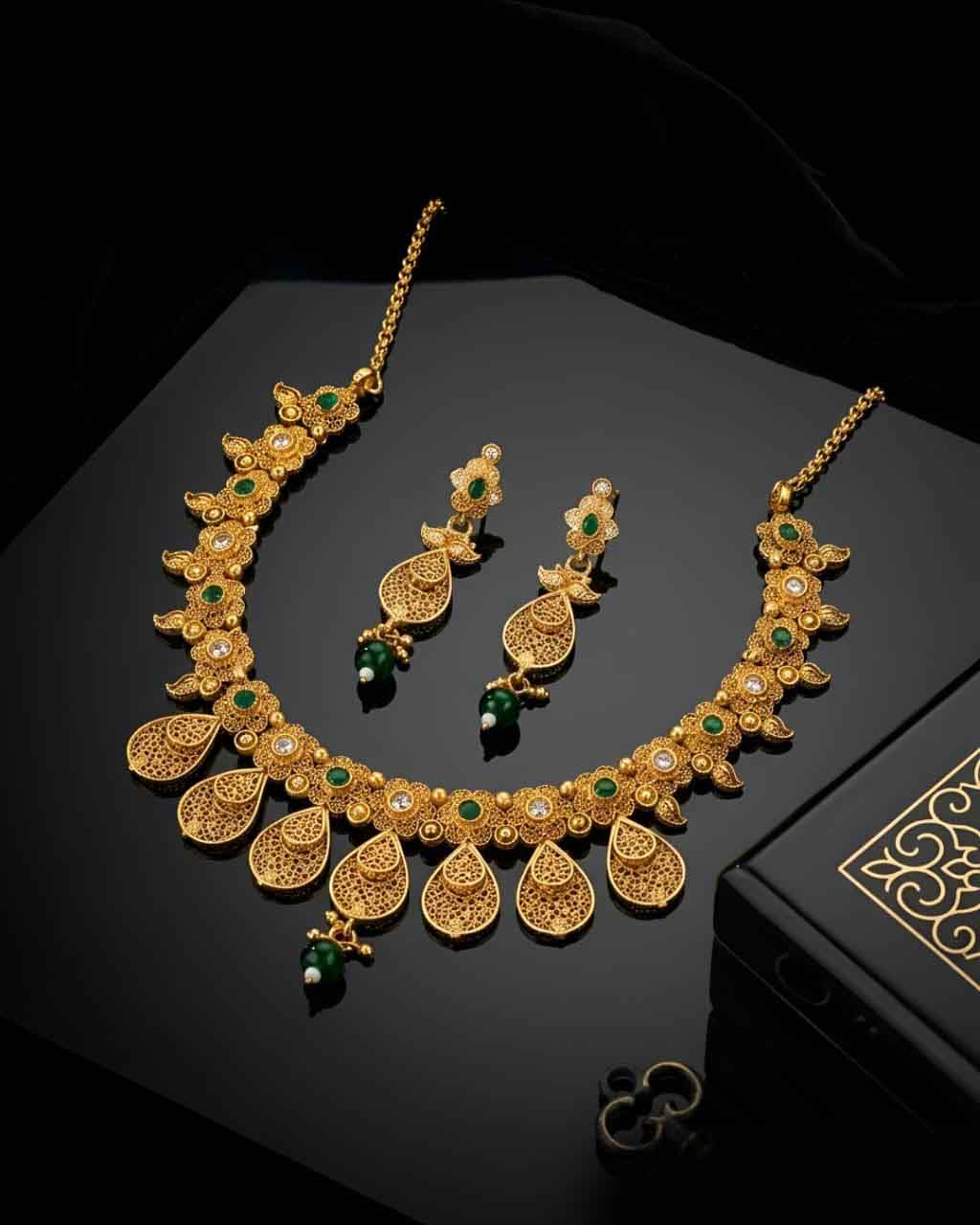 Rajwadi Elegance Necklace Set