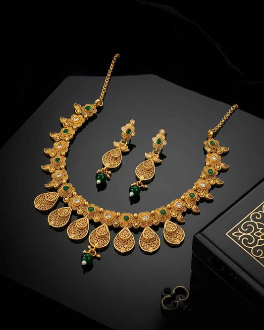 Rajwadi Elegance Necklace Set