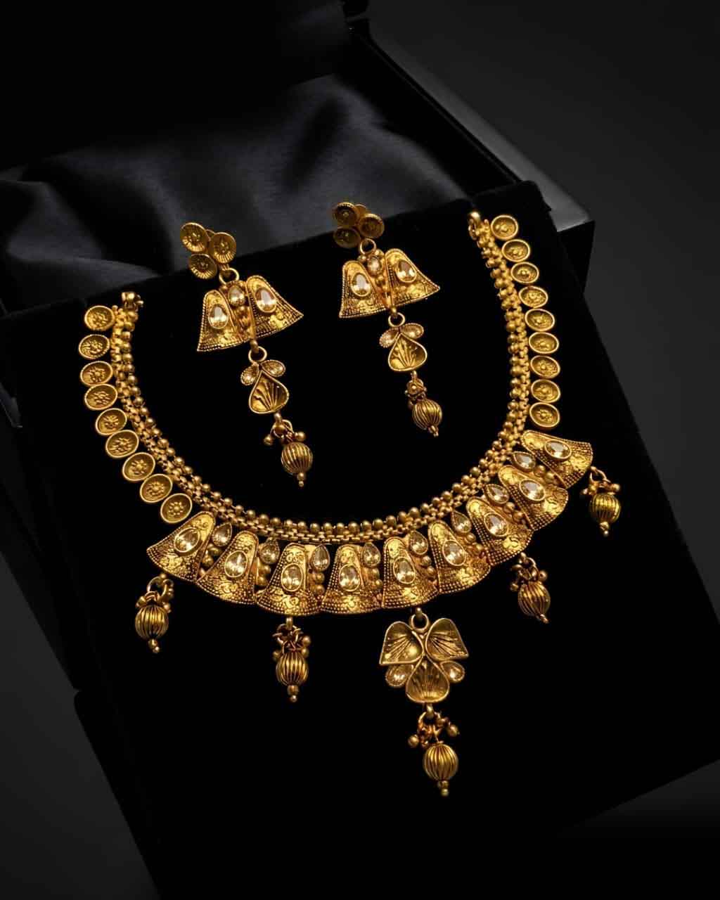 Rajwadi Royal Necklace Set