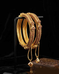Elara Luxe Openable AD Bangles Set