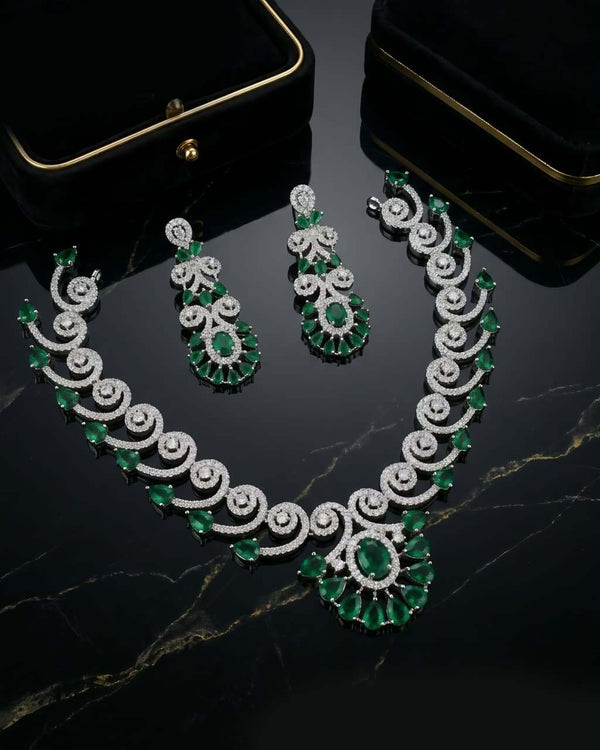 Zariah AD Necklace Set alternate view