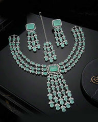 Veloura AD Necklace Set