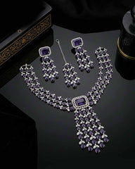Veloura AD Necklace Set