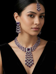 Veloura AD Necklace Set