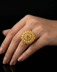 Rajwadi Statement Ring