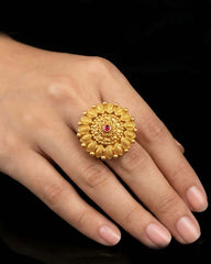 Rajwadi Statement Ring