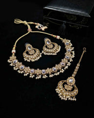 Mahira Kundan Necklace Set