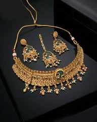 Royal Rajwadi Collar Set