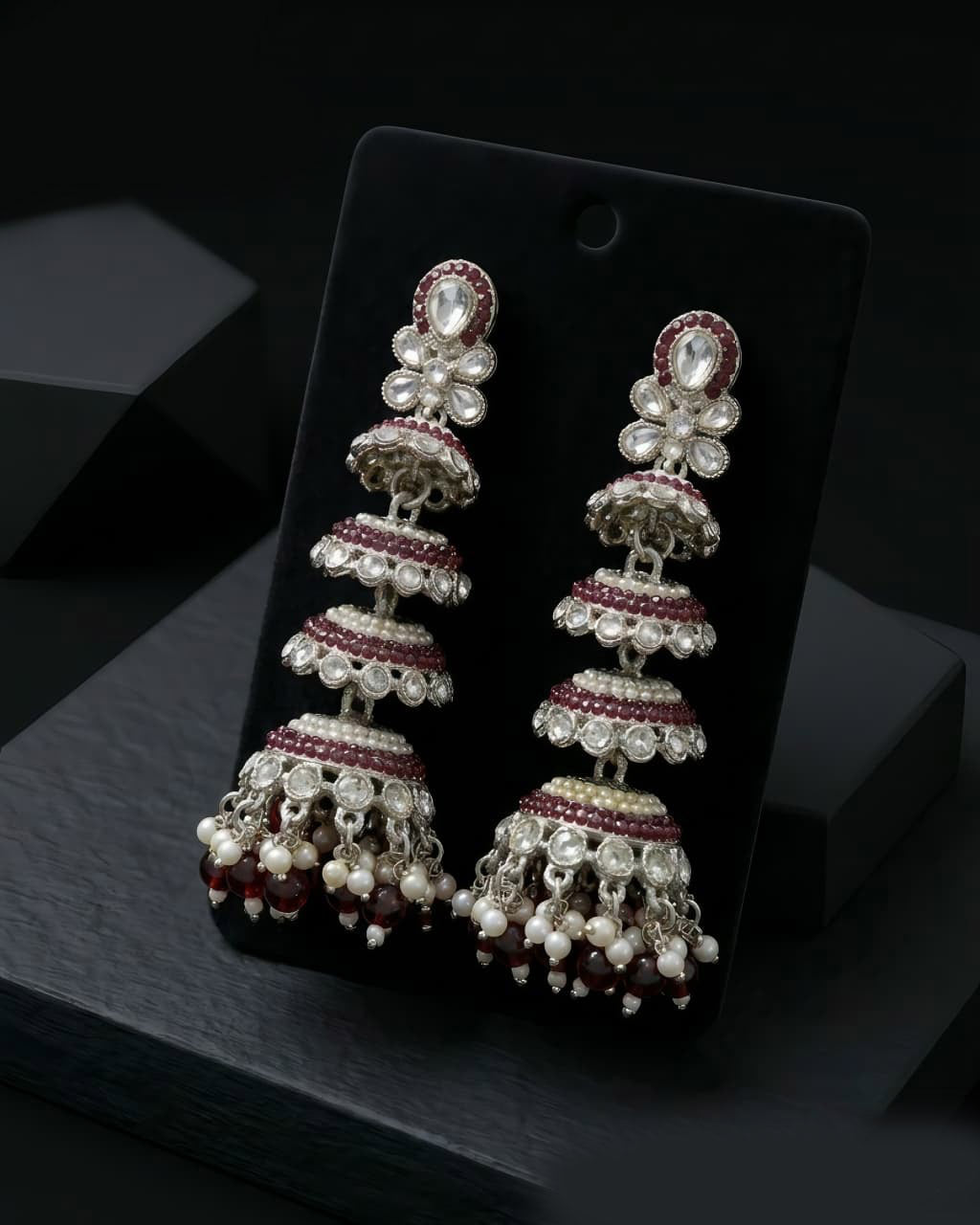 Zareen 4-Step Jhumki