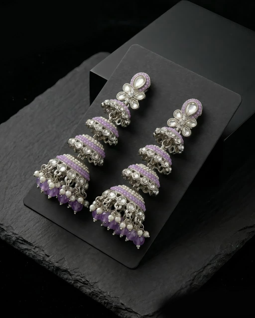 Zareen 4-Step Jhumki