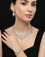 Korean Zircon Luxe Set