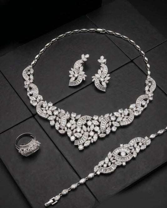 Korean Zircon Luxe Set