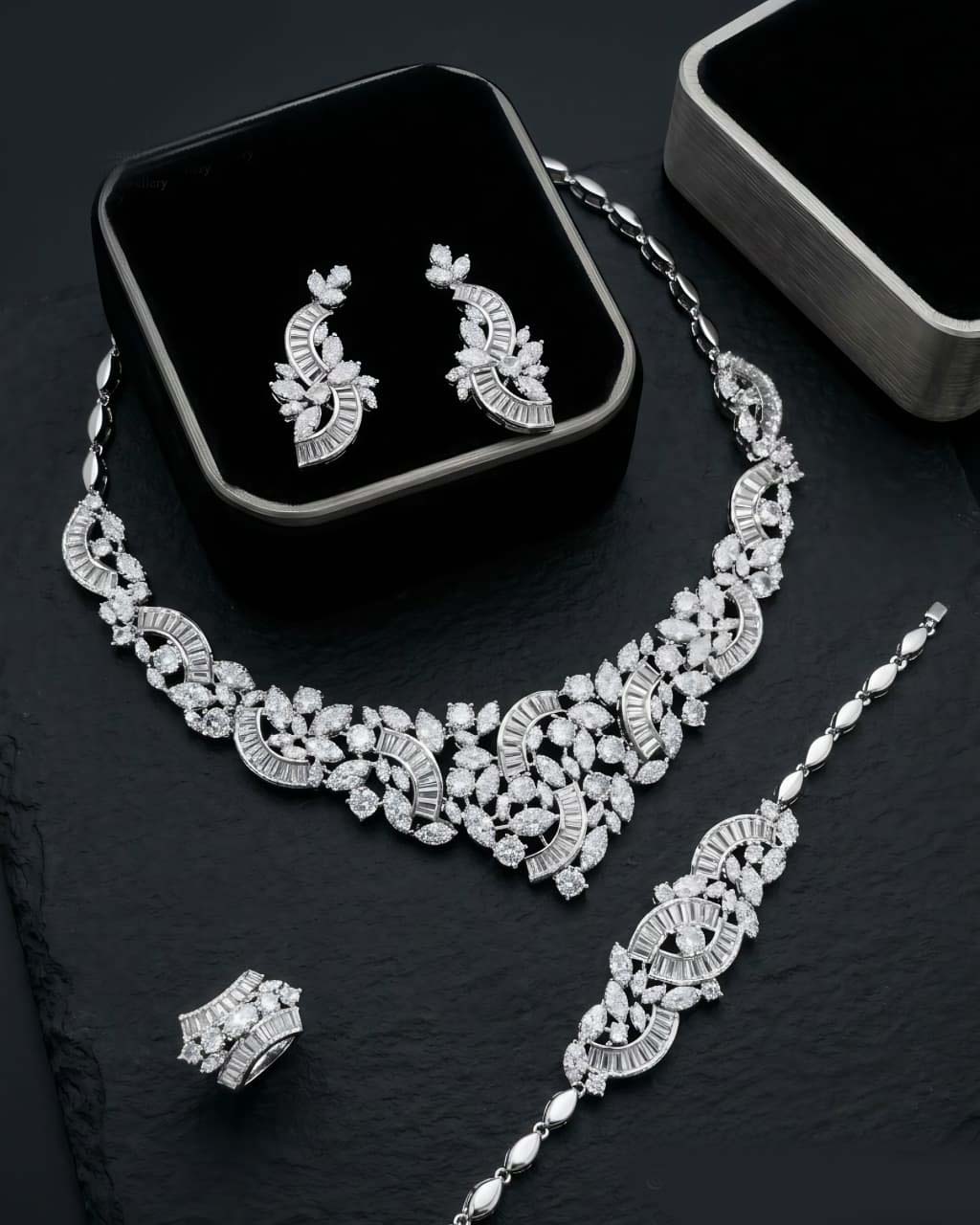 Korean Zircon Luxe Set