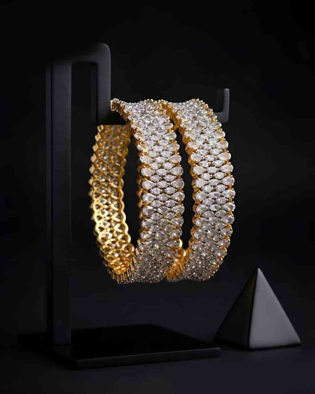 Aura Sparkling Bangles