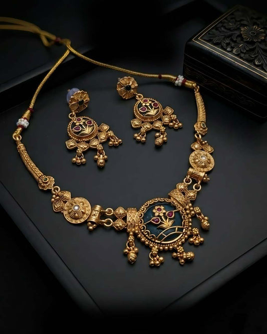 Zarmina Rajwadi Necklace Set