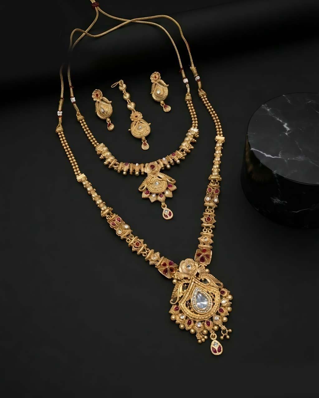 Velmora Rajwadi Mala Set