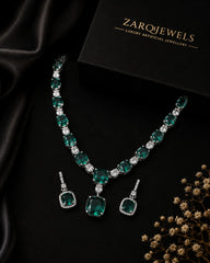 Avira American Diamond Necklace Set