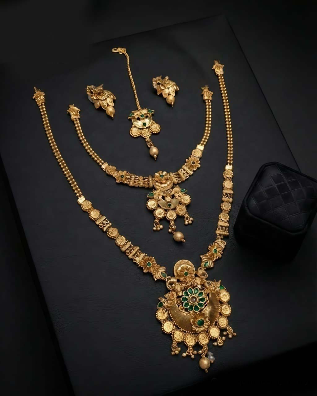 Heritage Rajwadi Necklace & Tikka Set
