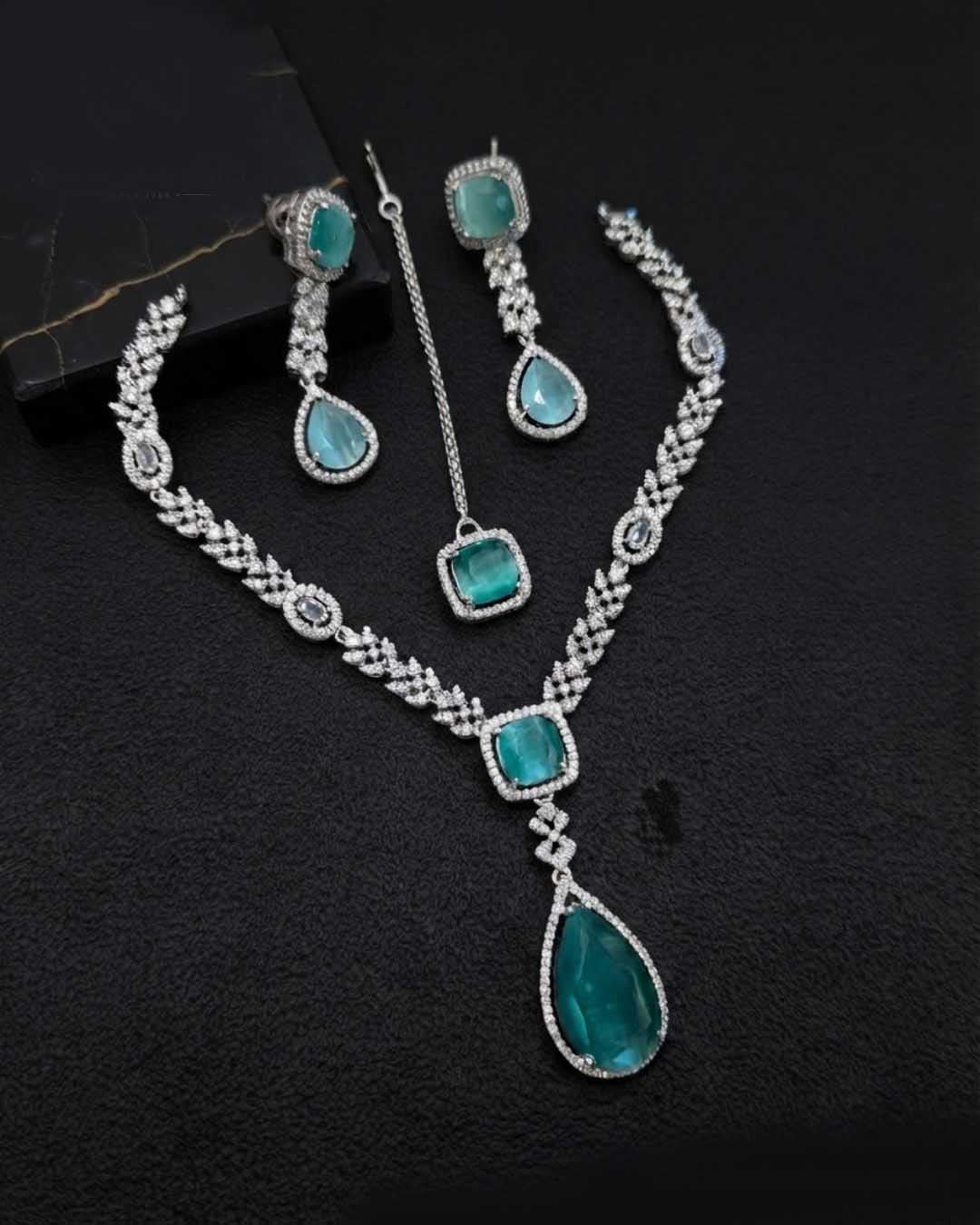 Ayra American Diamond Necklace Set