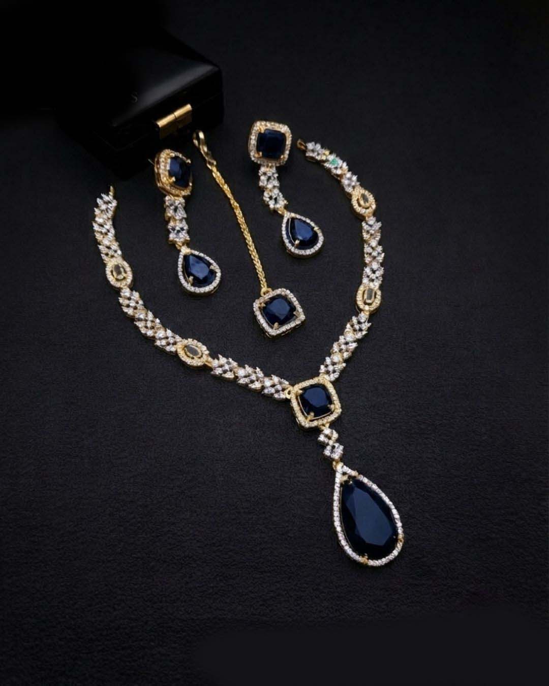 Ayra American Diamond Necklace Set