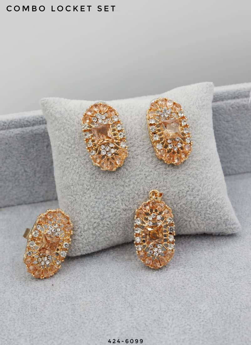 Aurielle Royal Pendant Combo Set