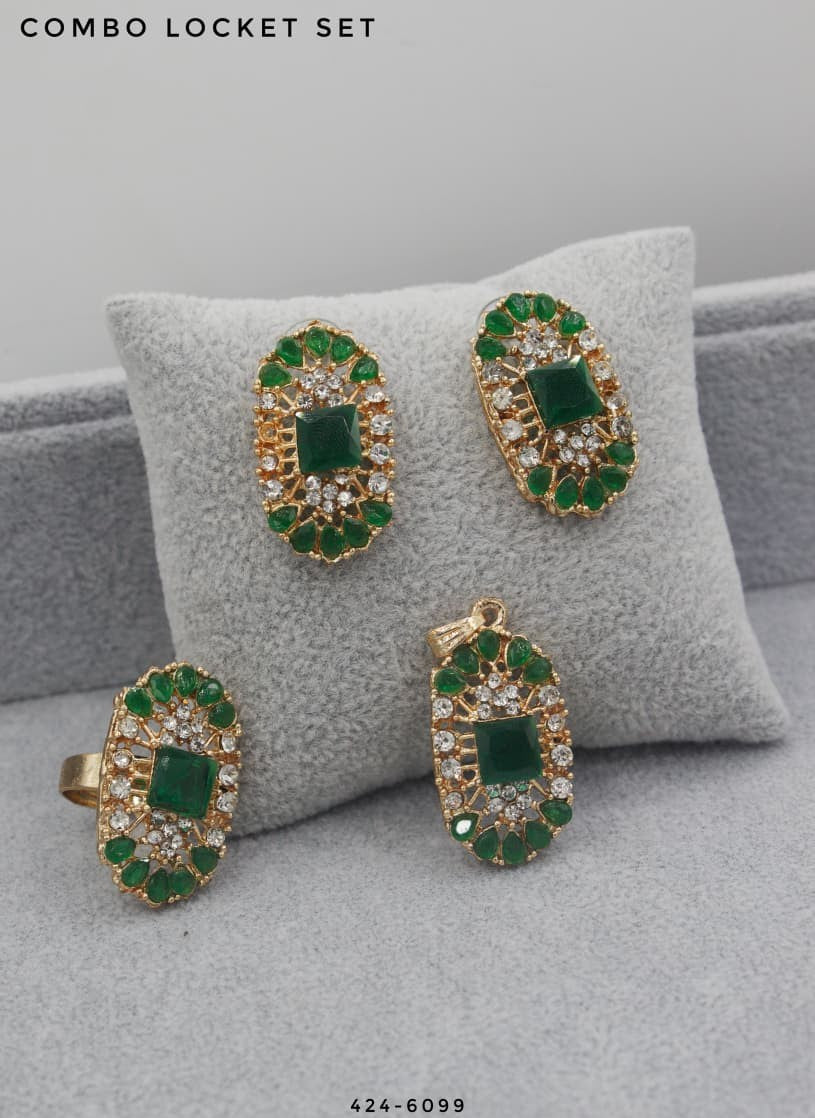 Aurielle Royal Pendant Combo Set