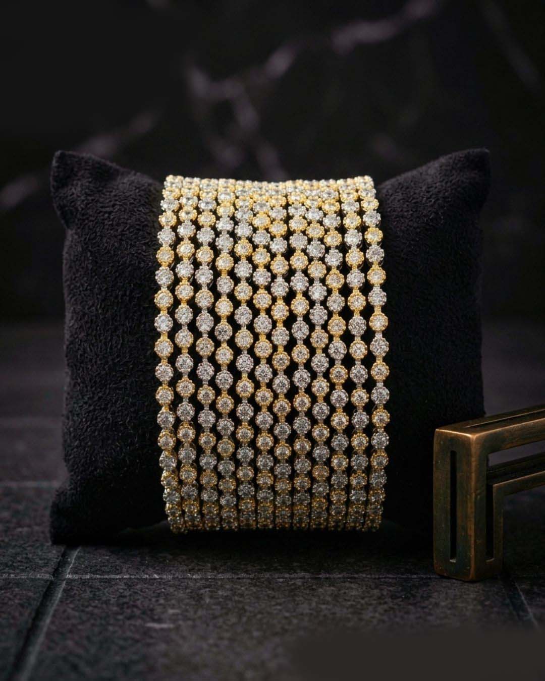 Zarina Indian Bangles Set - 12 Pcs