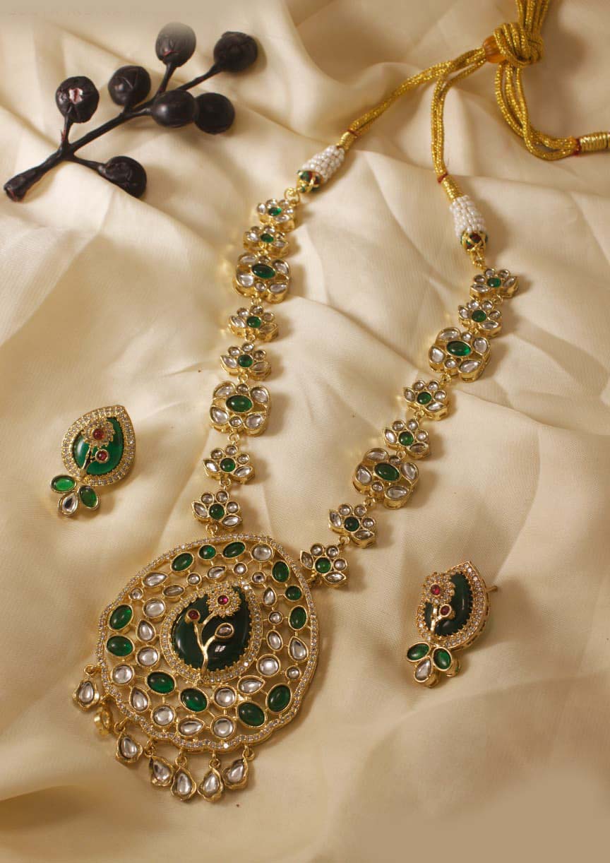 Premium Traditional Mala Necklace Set