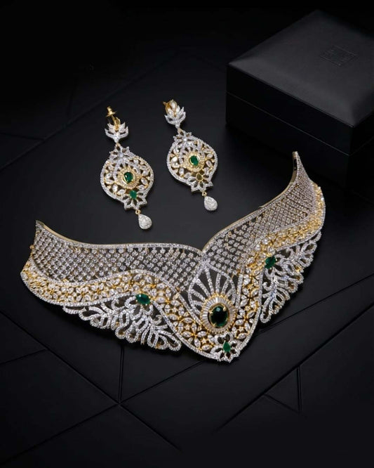 Lunaria Sparkle Necklace Set