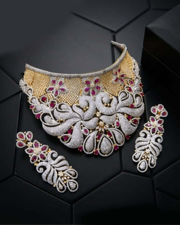 Vionelle Luxe Diamond Necklace Set alternate view
