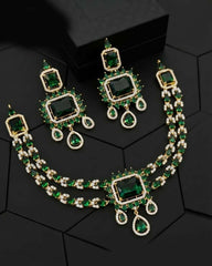 Royale American Diamond Necklace Set