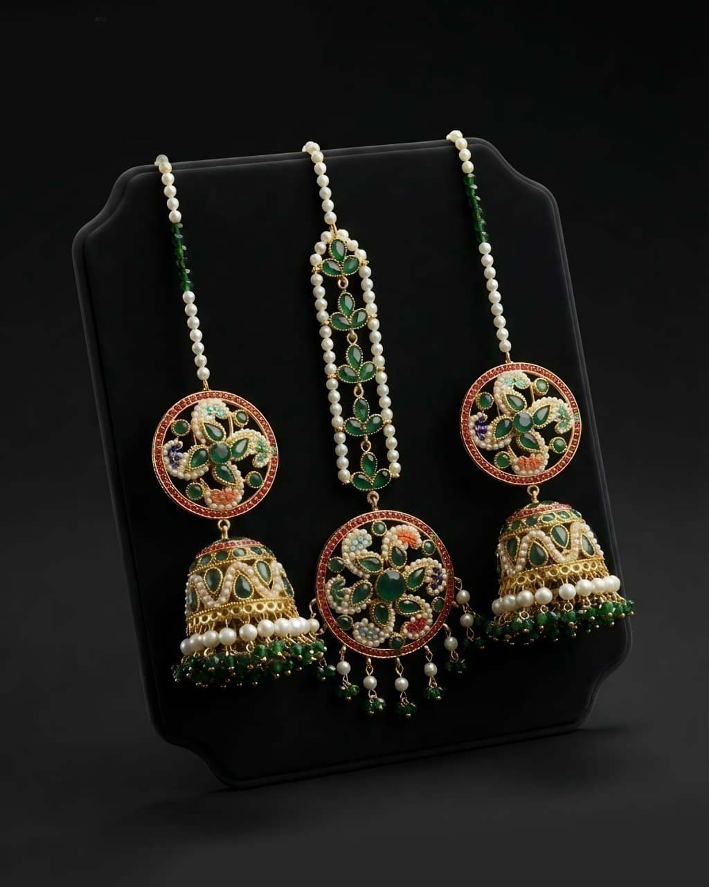 Aurevina Norattan Jhumki Set