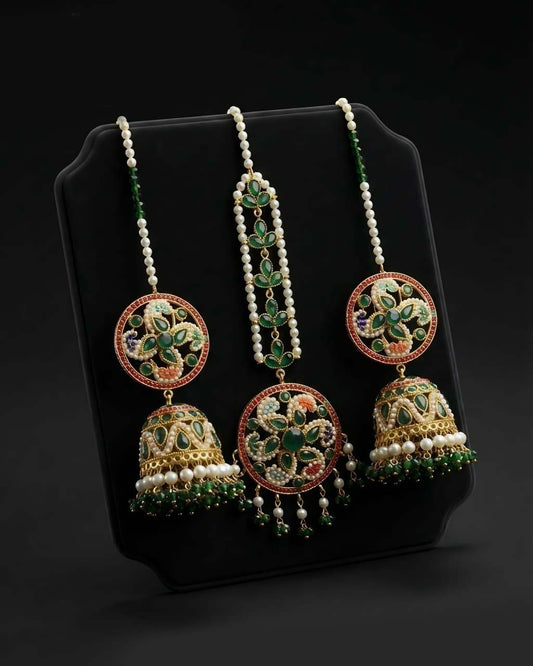 Aurevina Norattan Jhumki Set
